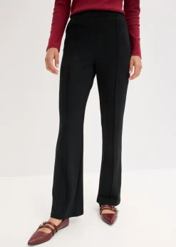 bonprix bonprix Pantalón sin cierre de punto Negro New