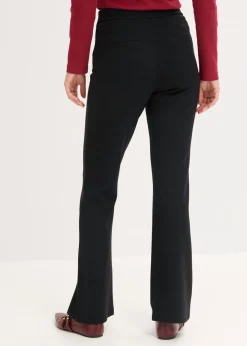 bonprix bonprix Pantalón sin cierre de punto Negro New