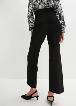 bonprix bonprix Pantalón sin cierre de tejido interlock resistente Negro Outlet