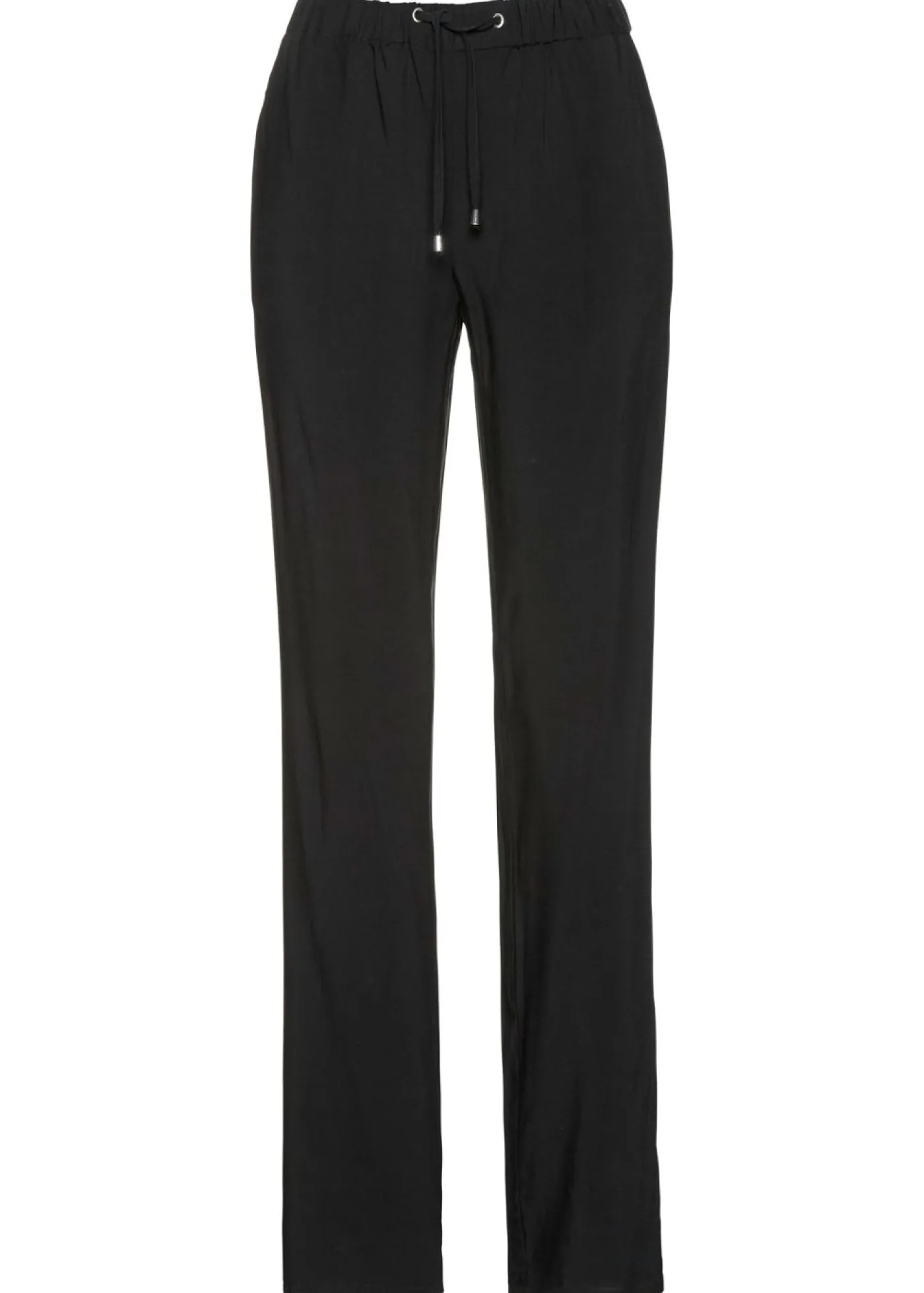 bonprix bonprix Pantalón sin cierre de viscosa Negro