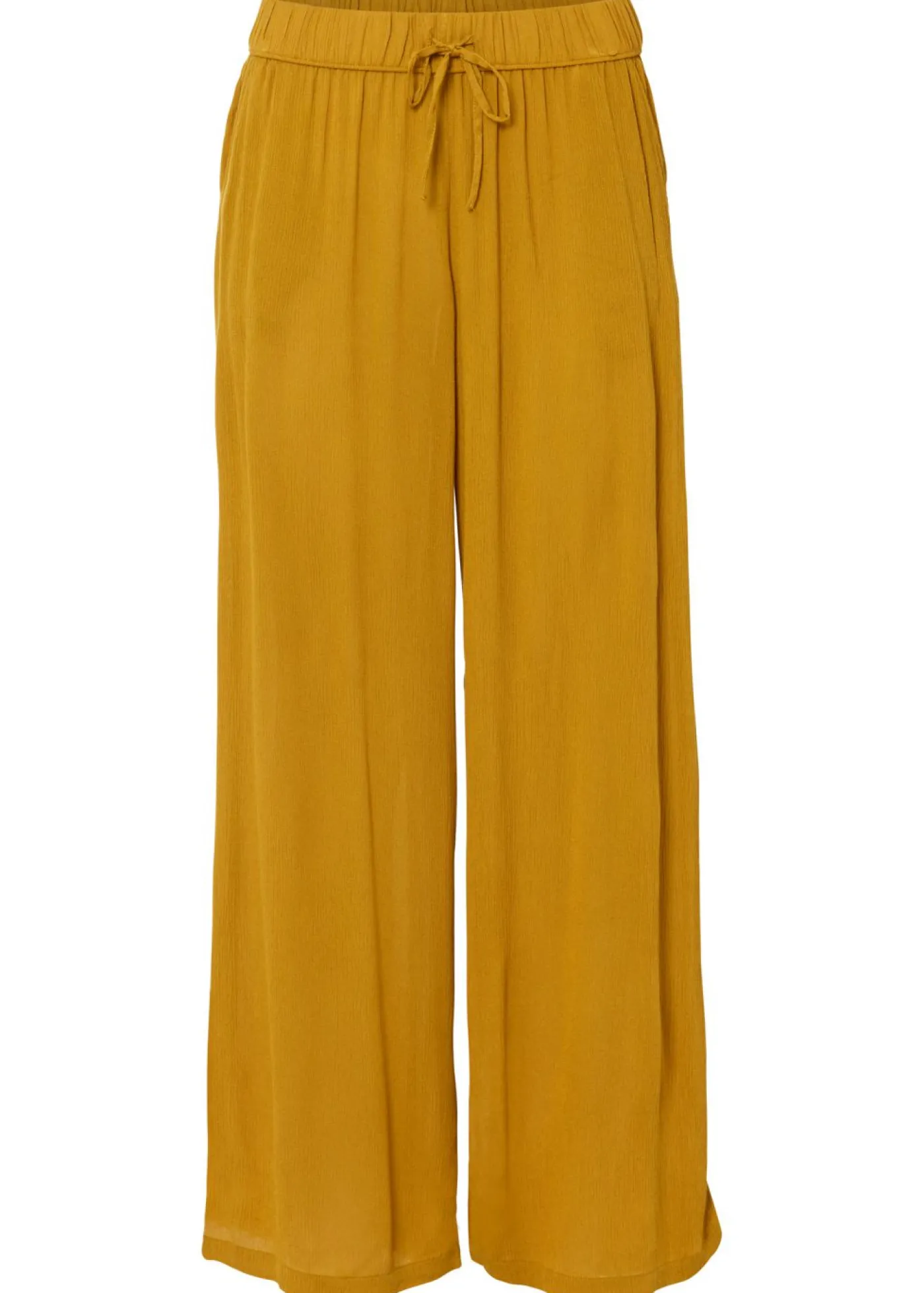 bonprix bonprix Pantalón sin cierre de viscosa Amarillo Discount