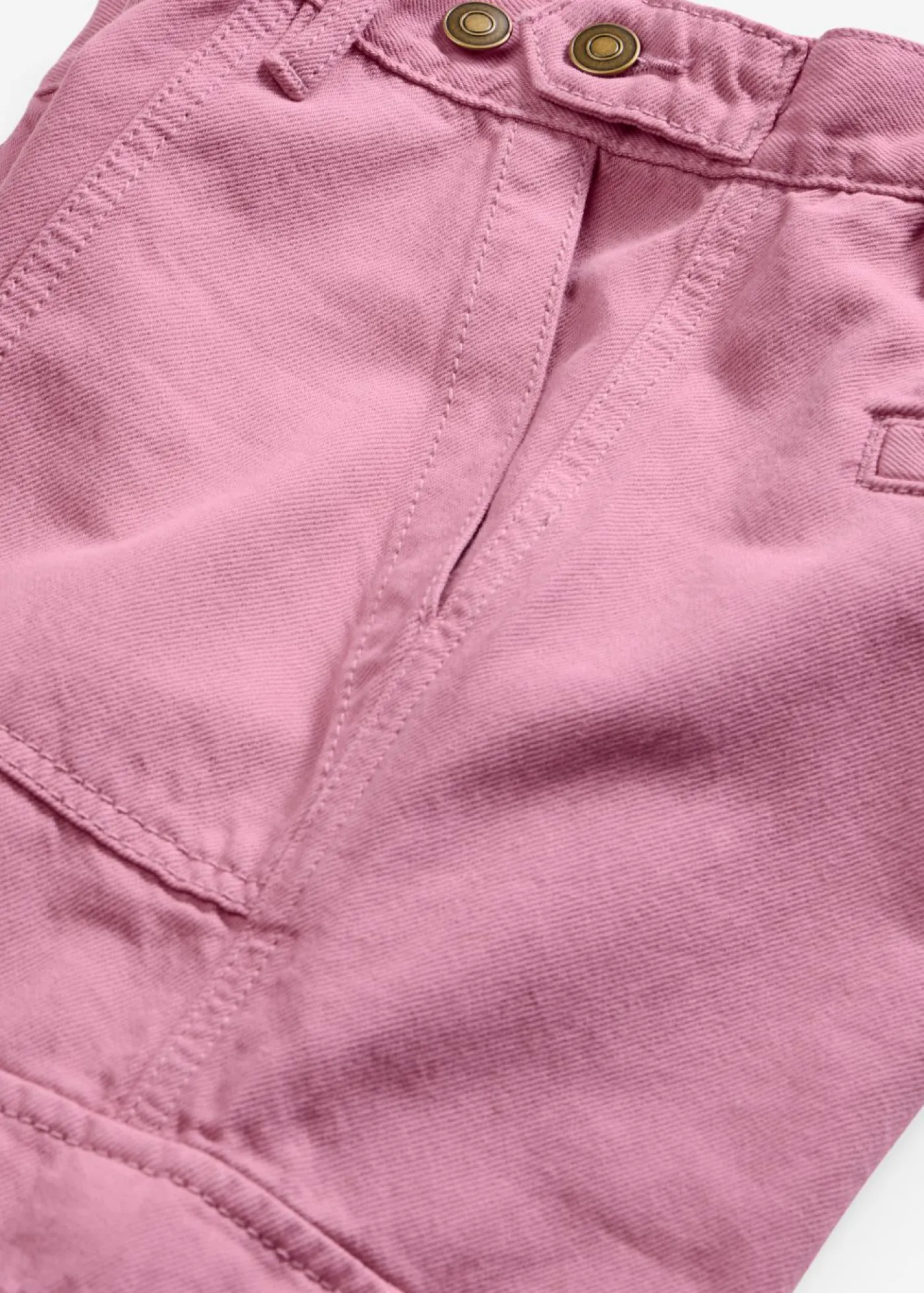 bonprix bonprix Pantalón tipo cargo de algodón puro Malva Online