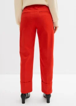 bonprix bonprix Pantalón tipo chino fresa Online