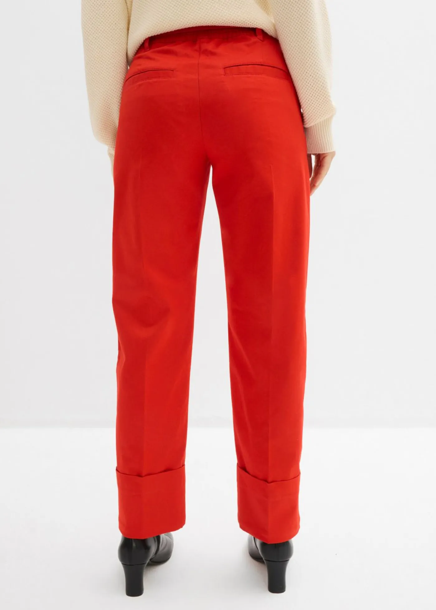bonprix bonprix Pantalón tipo chino fresa Online
