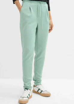 bonprix bonprix Pantalón tipo chino de neopreno Verde pastel Clearance