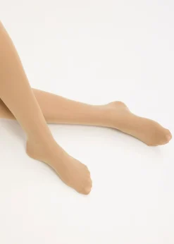 bonprix bonprix Pantis de 30 den con poliamida reciclada Beige