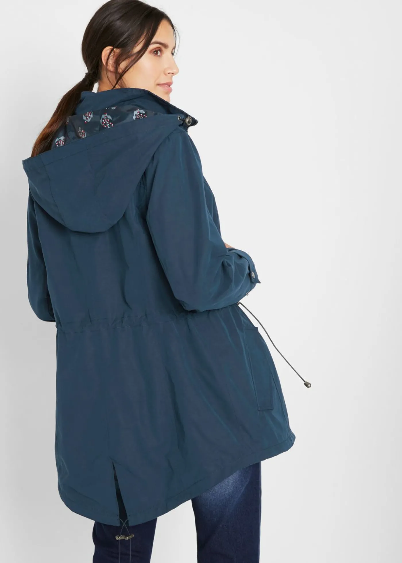 bonprix bonprix Parka Azul oscuro Discount