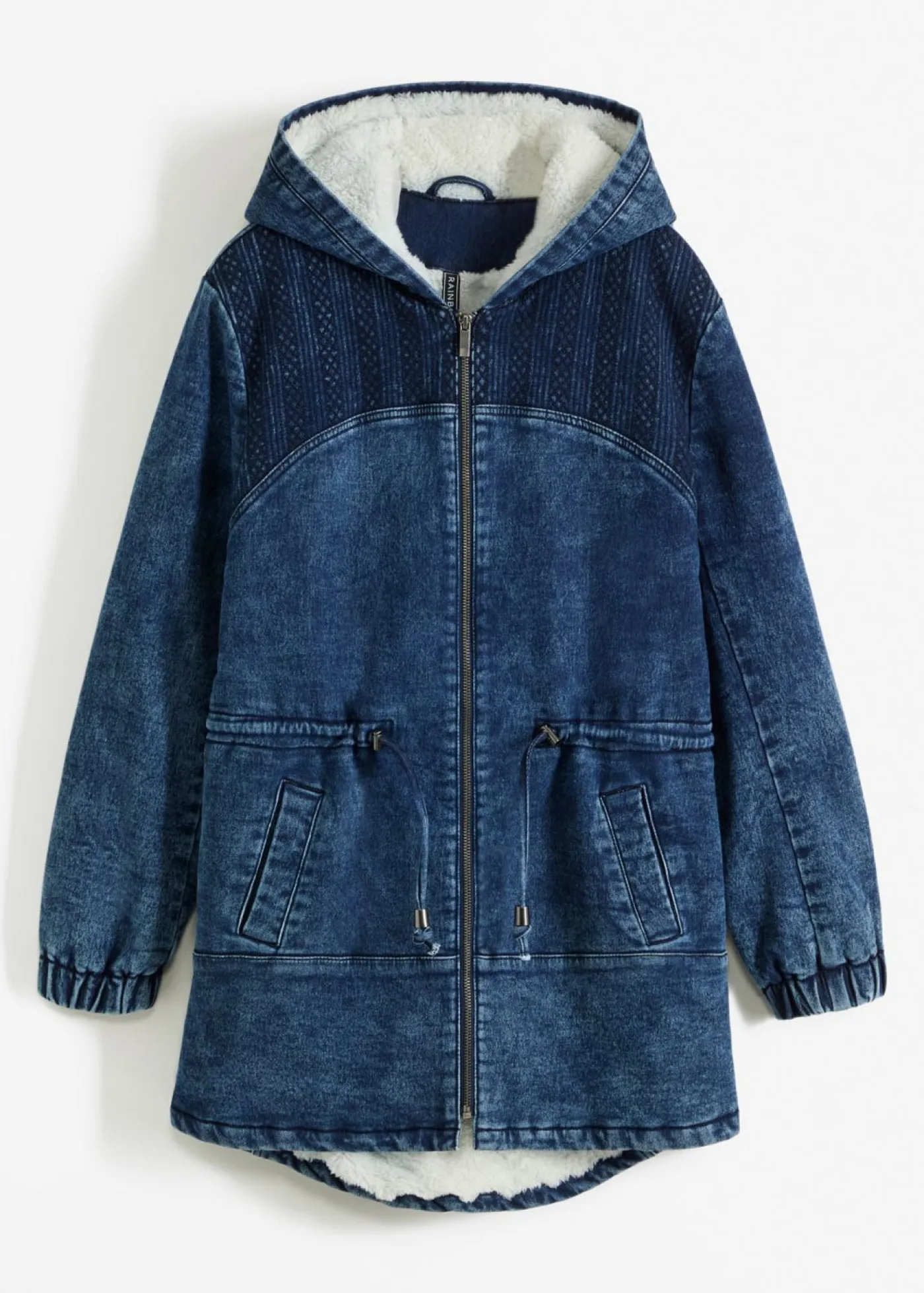 bonprix bonprix Parka denim oscuro New