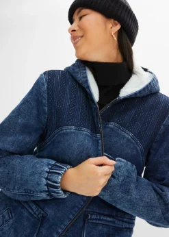 bonprix bonprix Parka denim oscuro New