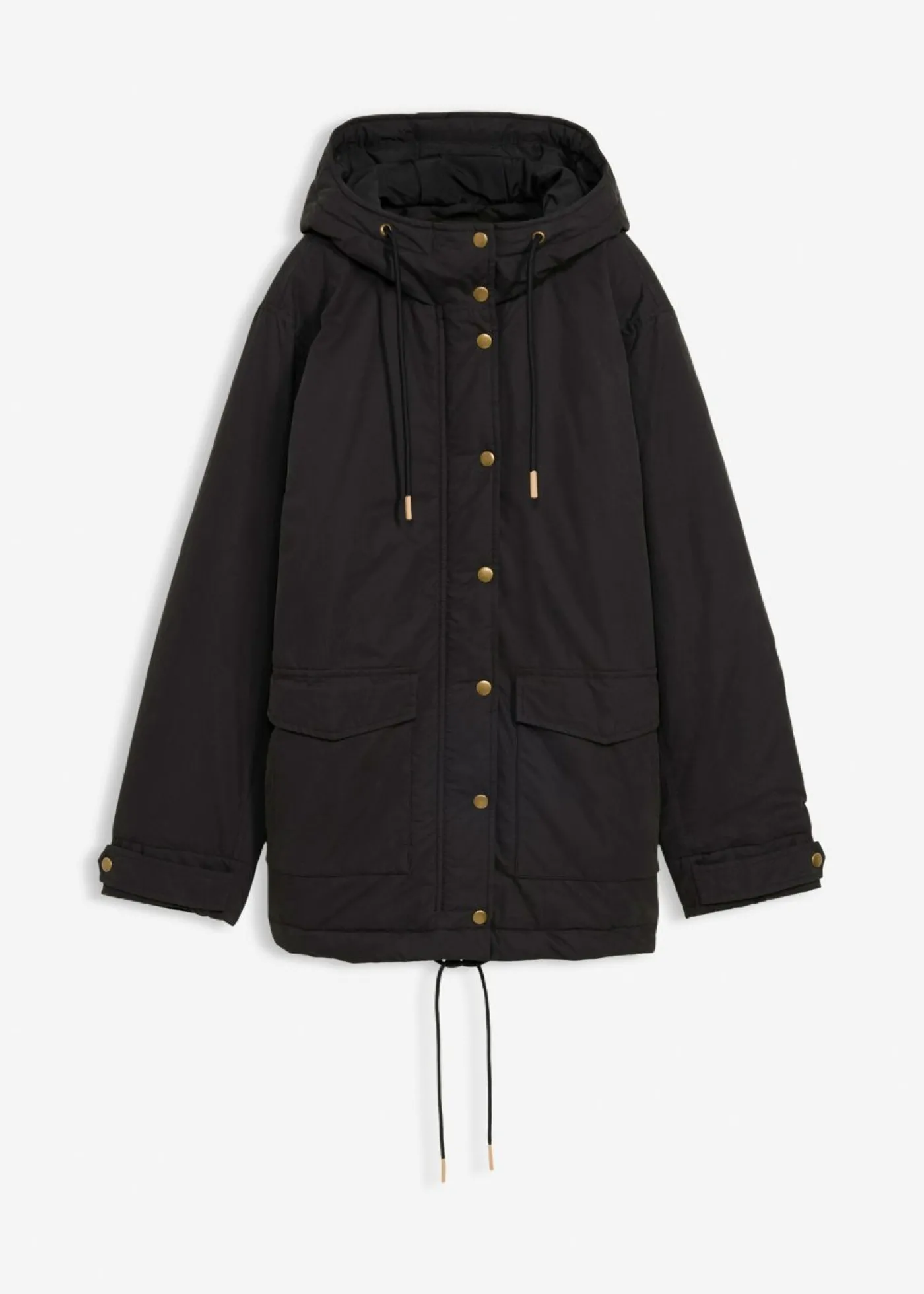 bonprix bonprix Parka acolchada Negro Clearance