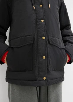 bonprix bonprix Parka acolchada Negro Clearance