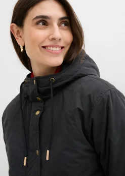 bonprix bonprix Parka acolchada Negro Clearance