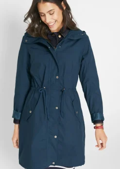bonprix bonprix Parka con capucha Azul marino Hot