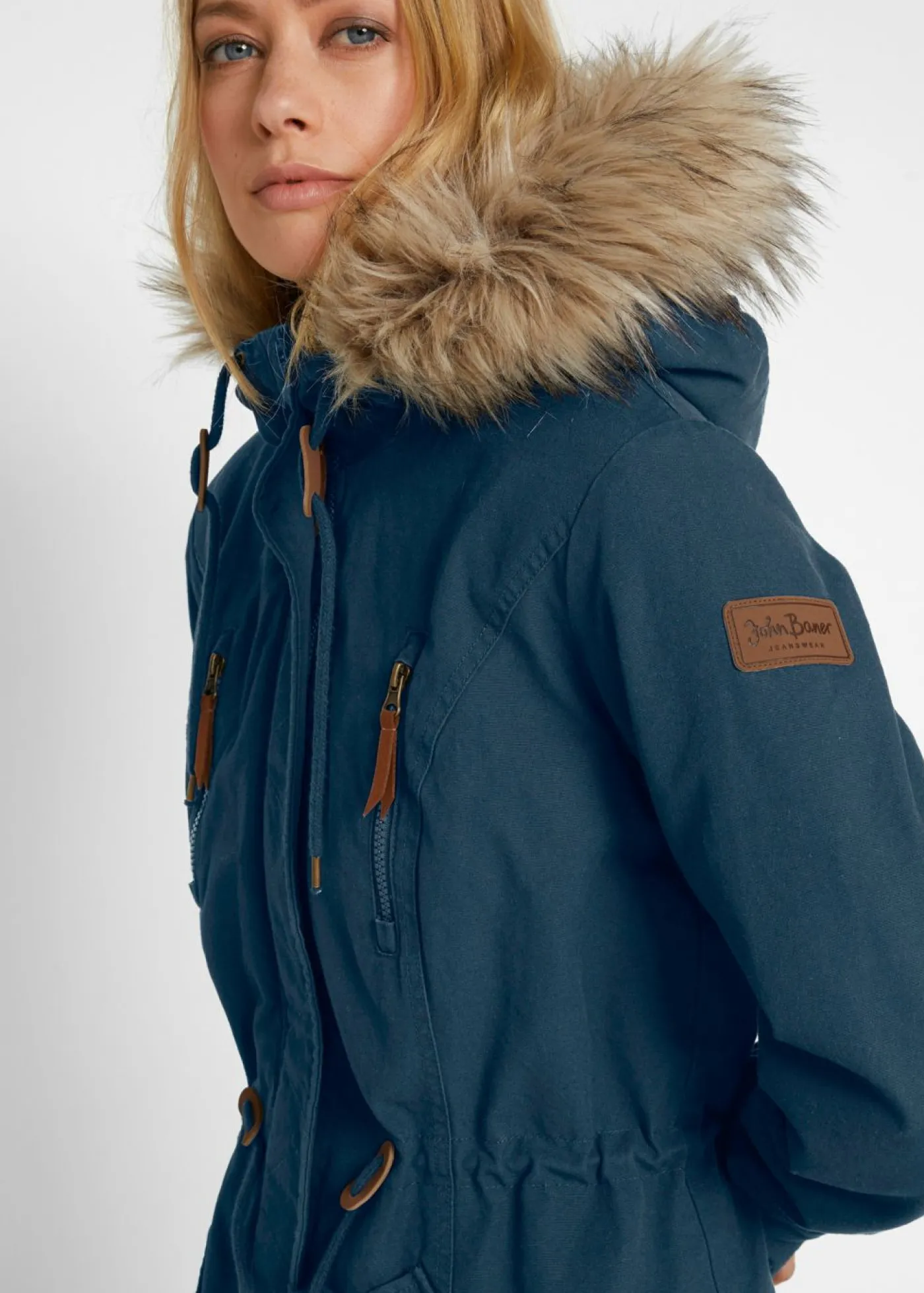 bonprix bonprix Parka de invierno Azul marino