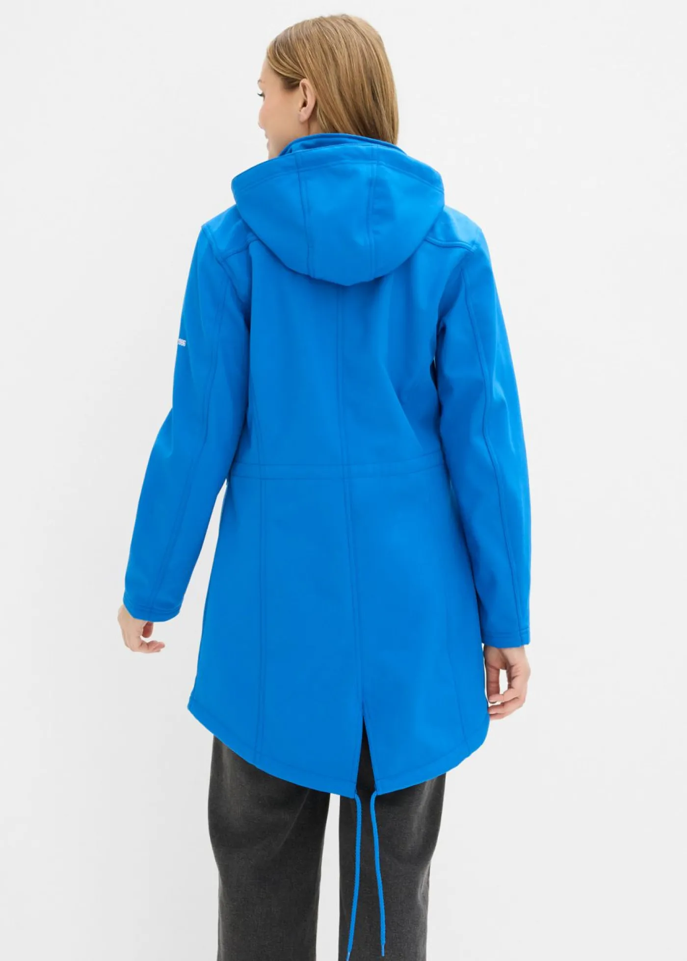 bonprix bonprix Parka de softshell repelente al agua Azul ártico Hot