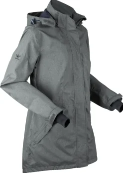 bonprix bonprix Parka funcional impermeable pizarra jaspeado Sale