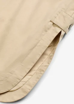 bonprix bonprix Parka larga con capucha Beige New