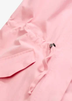 bonprix bonprix Parka larga con capucha rosa pálido Clearance