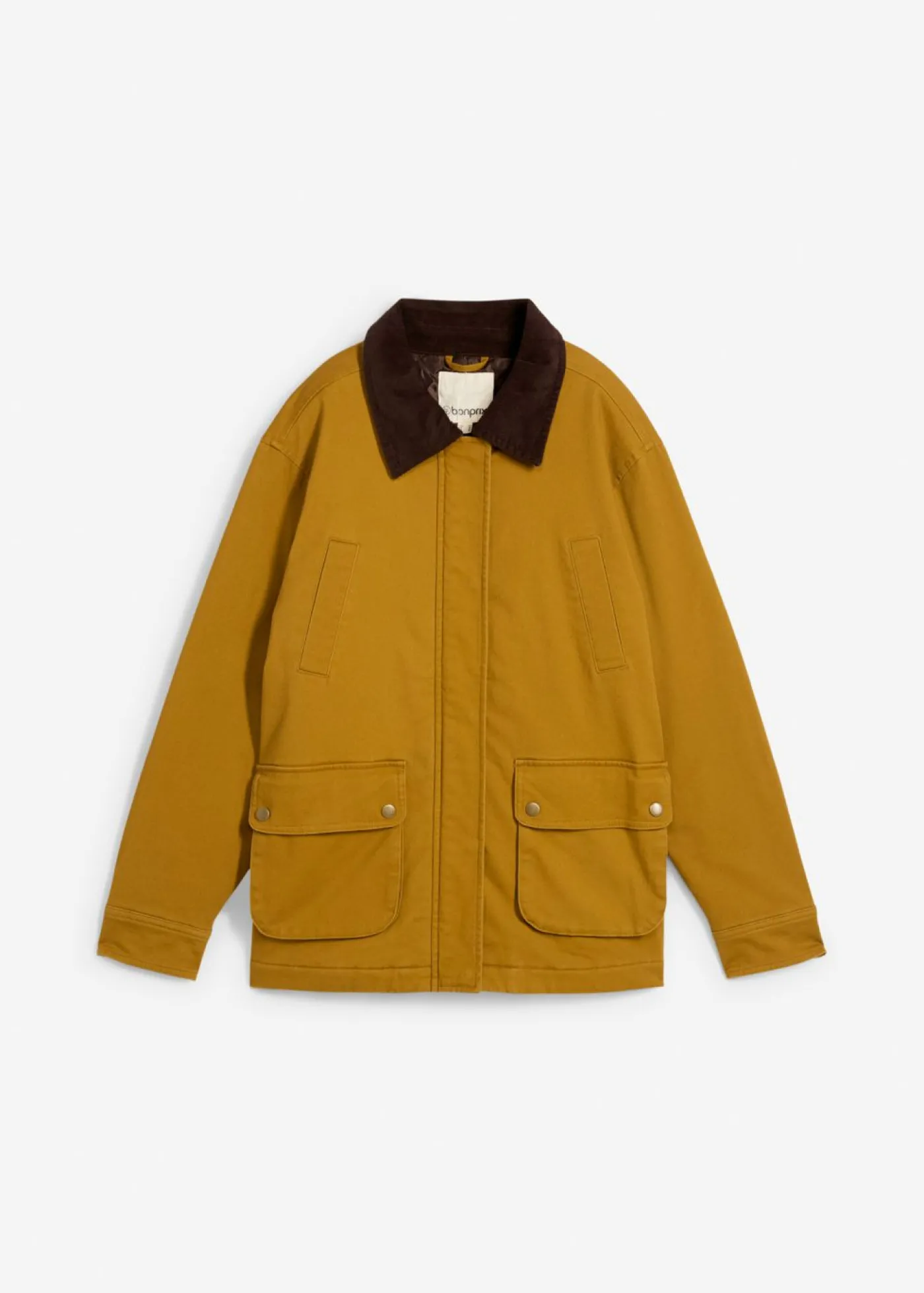 bonprix bonprix Parka oversize marrón dorado-marrón oscuro Clearance