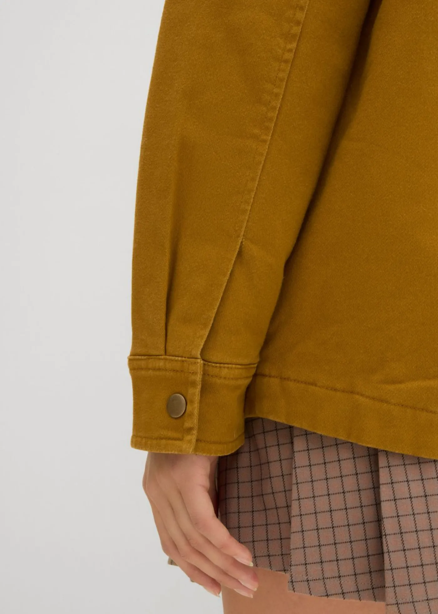 bonprix bonprix Parka oversize marrón dorado-marrón oscuro Clearance