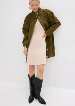 bonprix bonprix Parka repelente al agua Oliva Clearance
