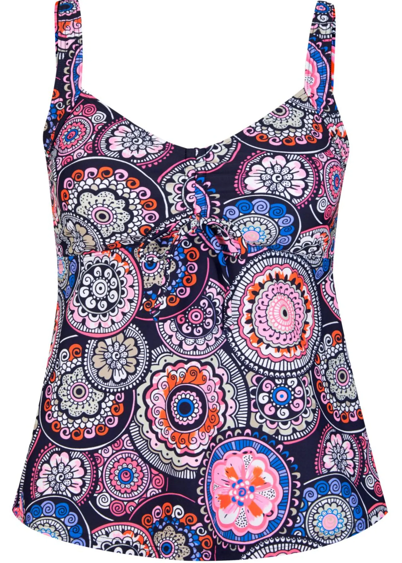 bonprix bonprix Parte superior de tankini púrpura/rosa caliente Online