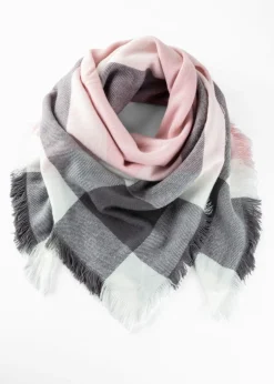 bonprix bonprix Pañuelo Gris-rosa-crema