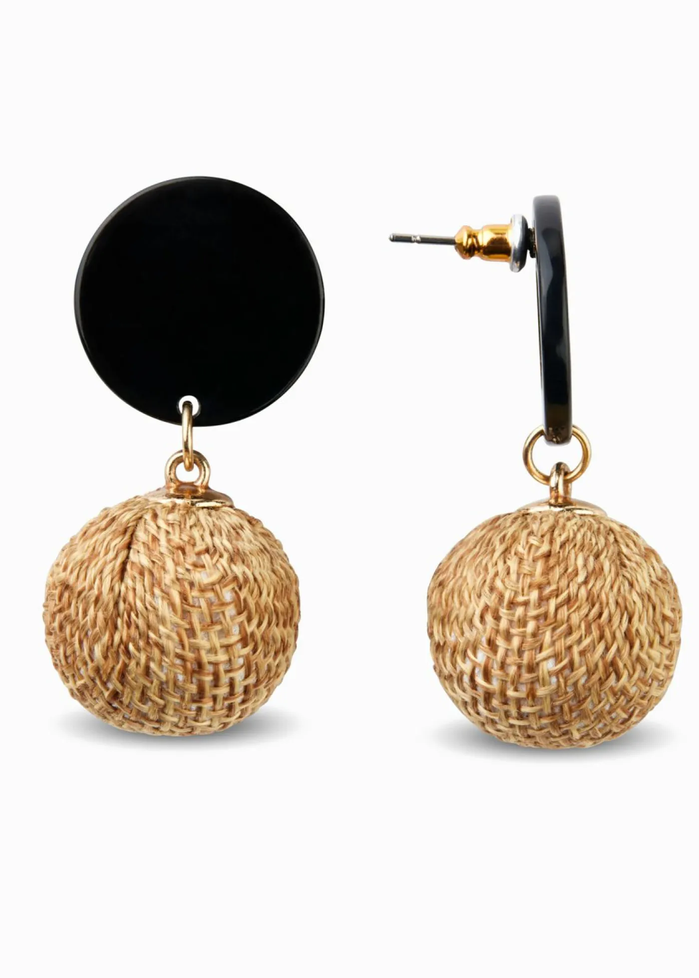 bonprix bonprix Pendientes Negro-color natural Best