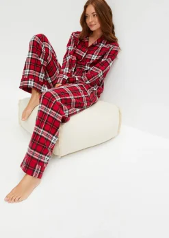 bonprix bonprix Pijama Rojo atardecer de cuadros New