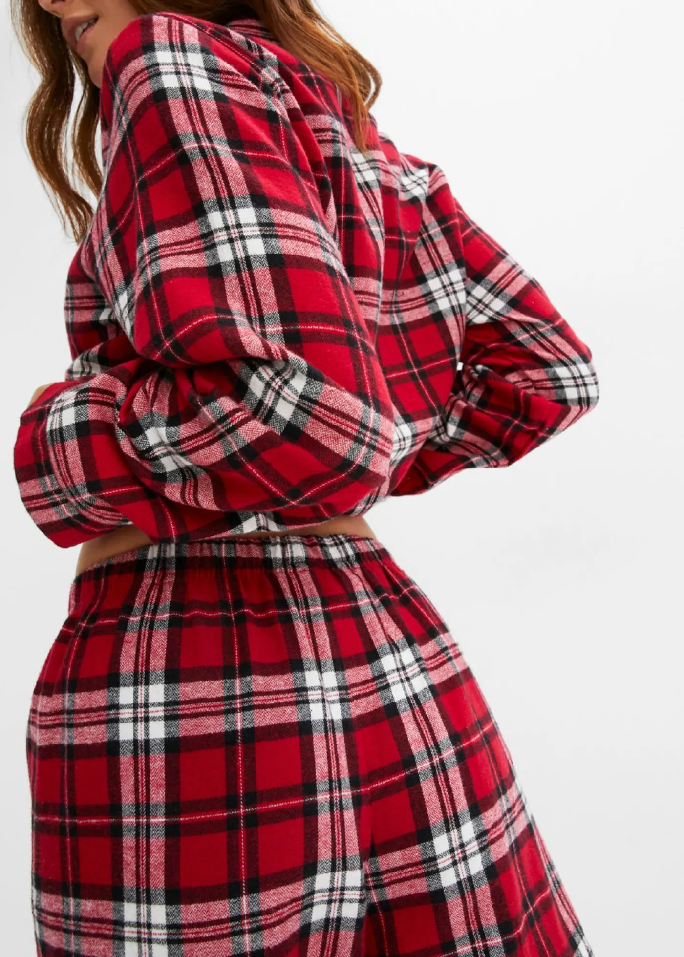 bonprix bonprix Pijama Rojo atardecer de cuadros New