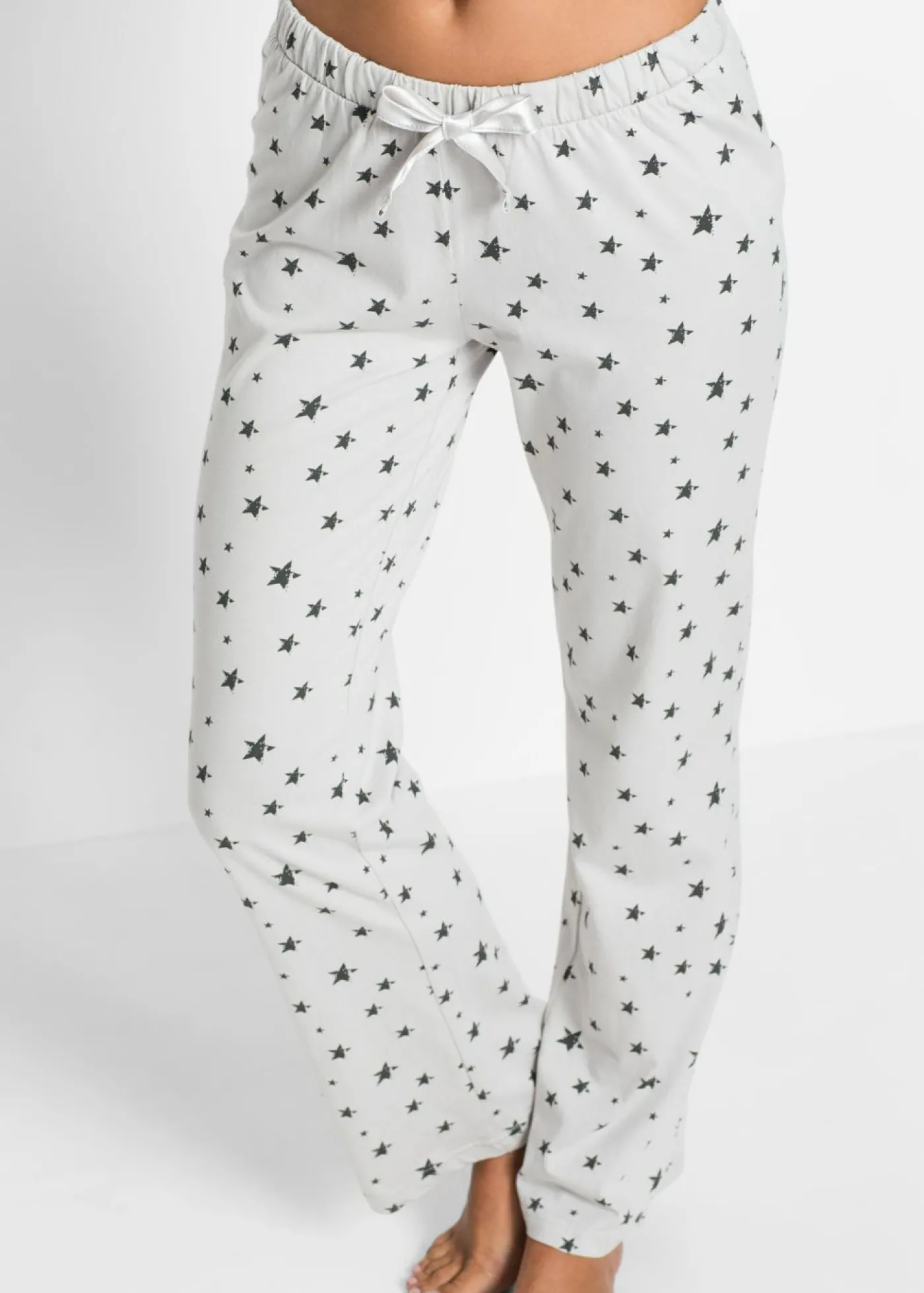 bonprix bonprix Pijama de algodón orgánico carbón moteado Discount