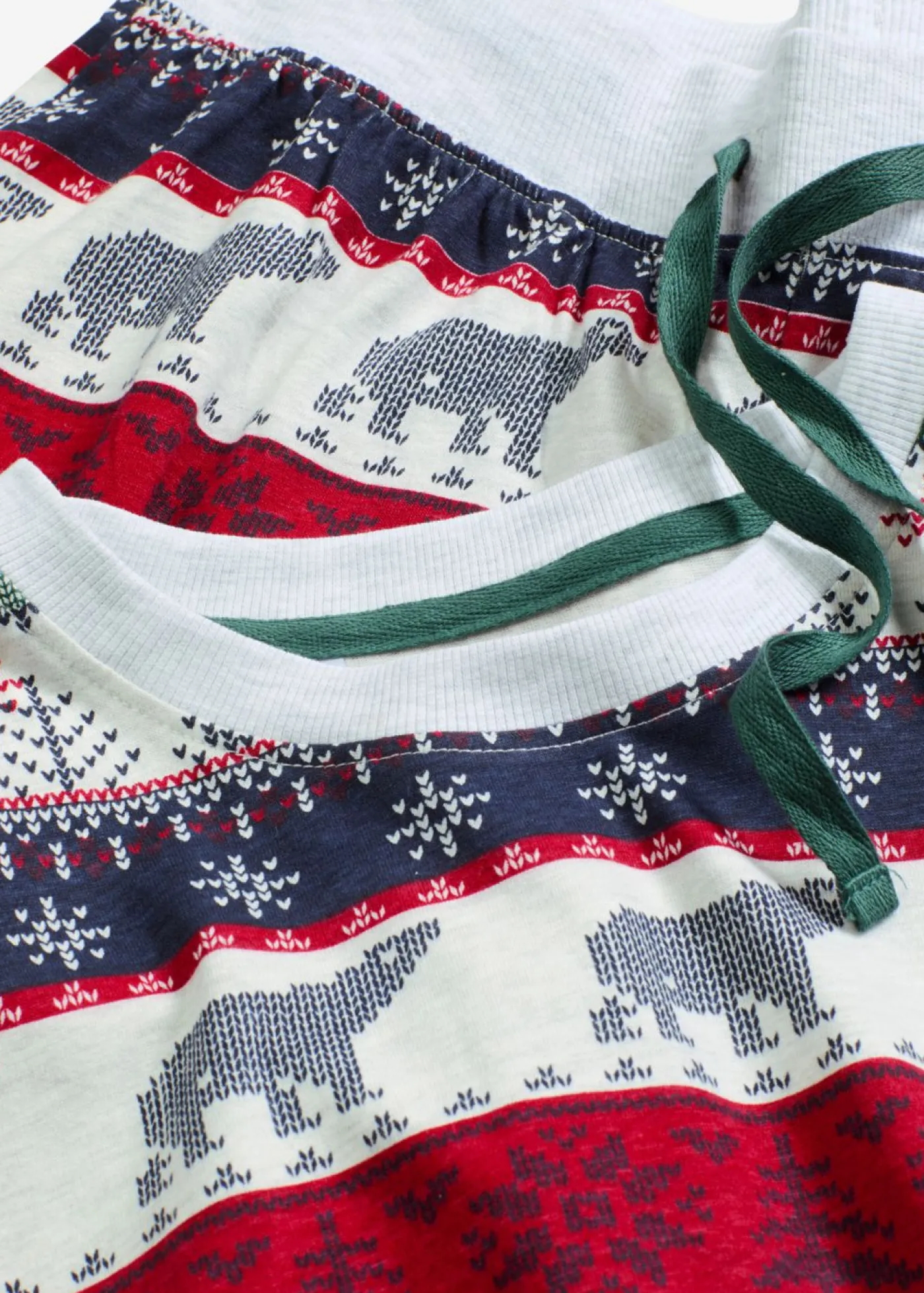 bonprix bonprix Pijama de algodón suave con bolsa de regalo Natural jaspeado estampado New