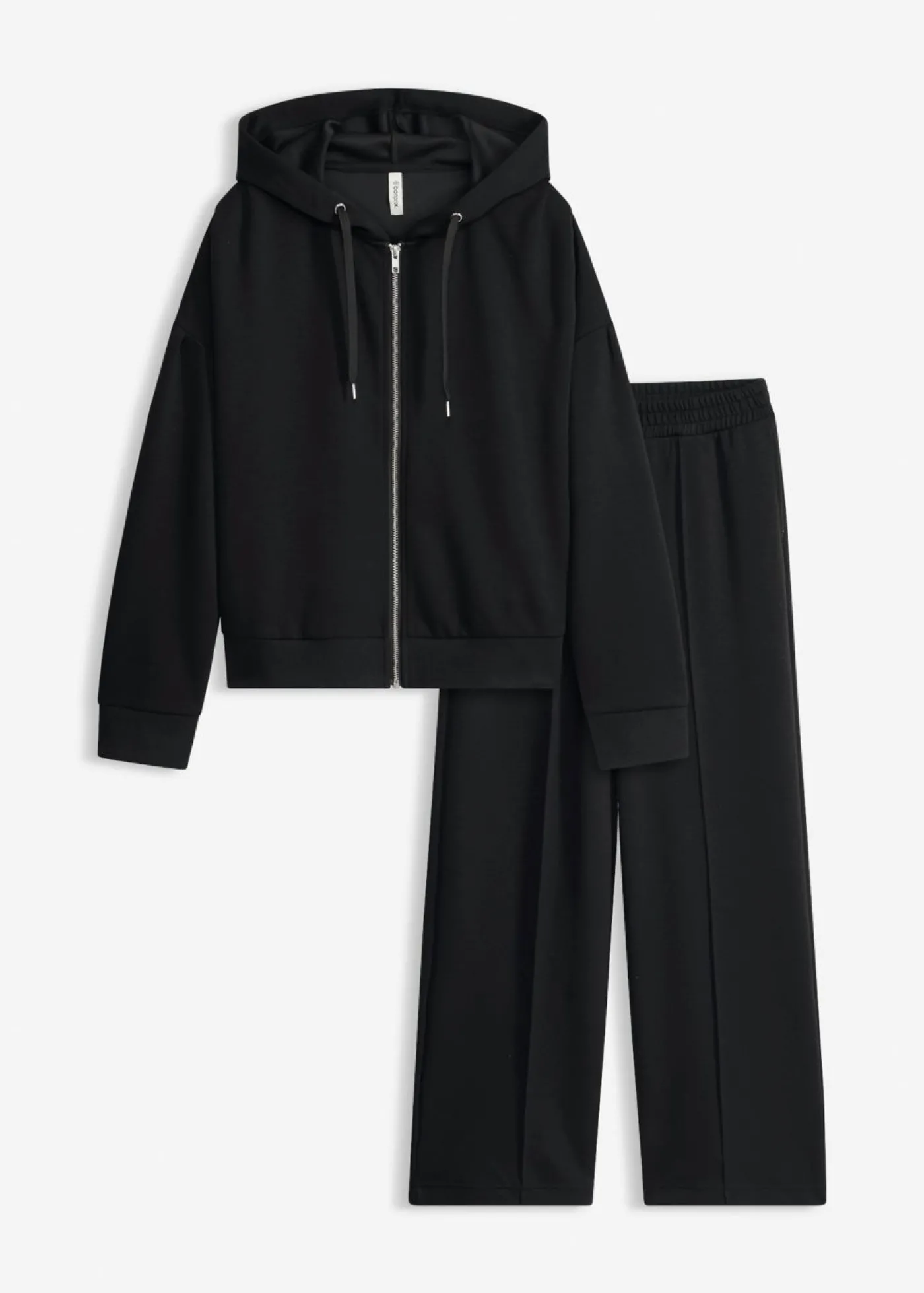 bonprix bonprix Pijama de neopreno con top corto Negro Sale