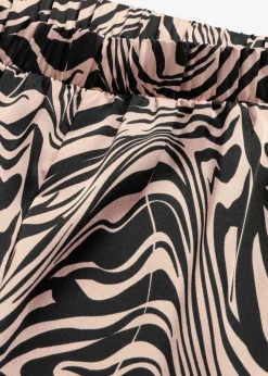 bonprix bonprix Pijama de satén Negro New