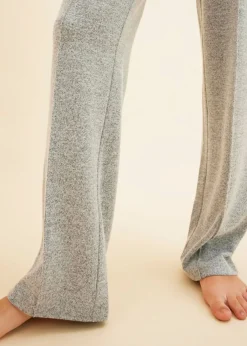 bonprix bonprix Pijama holgado de tejido suave Gris jaspeado Discount