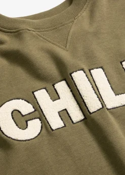 bonprix bonprix Pijama tipo chándal Verde oliva oscuro New