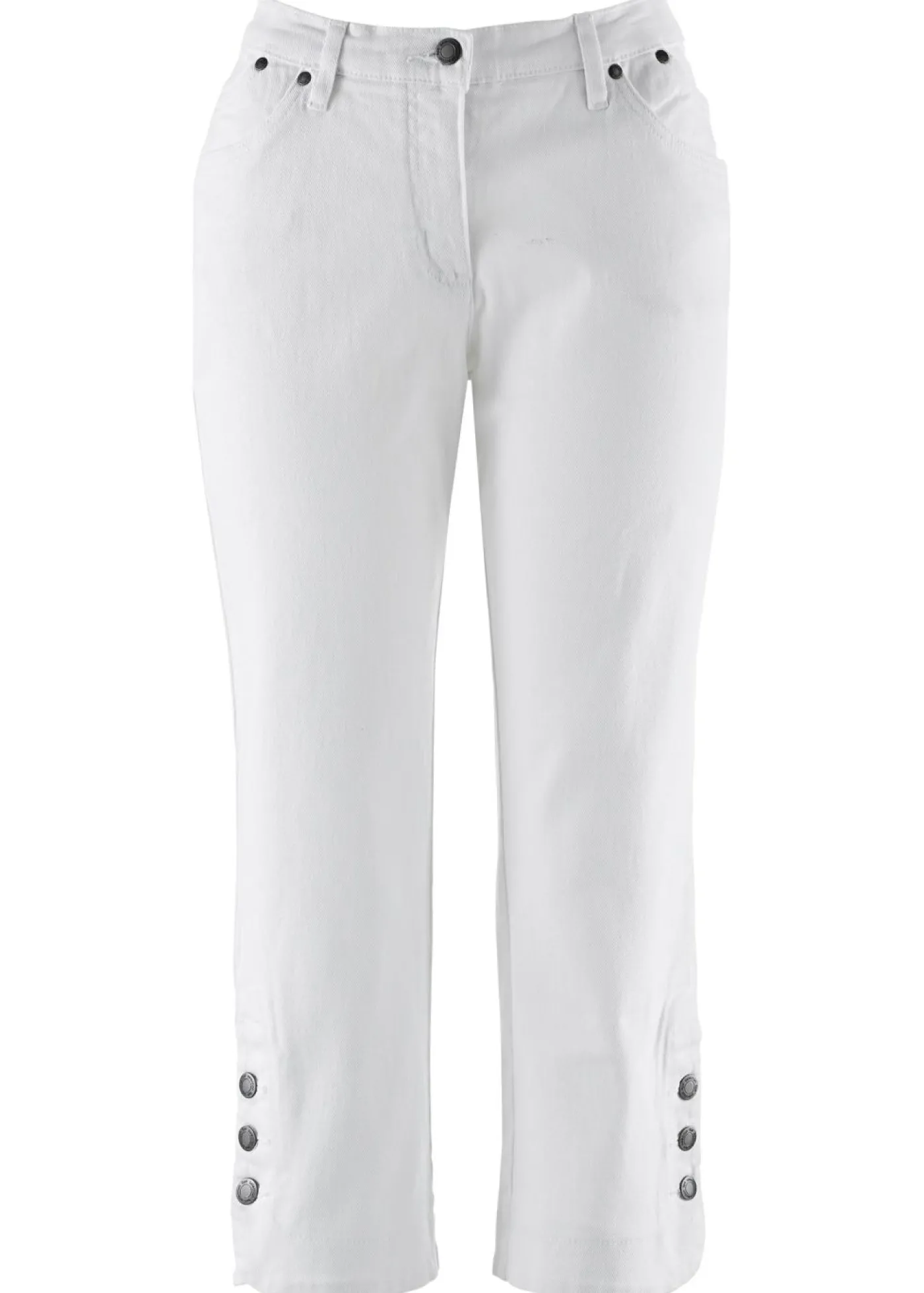 bonprix bonprix Pirata vaquero Denim blanco