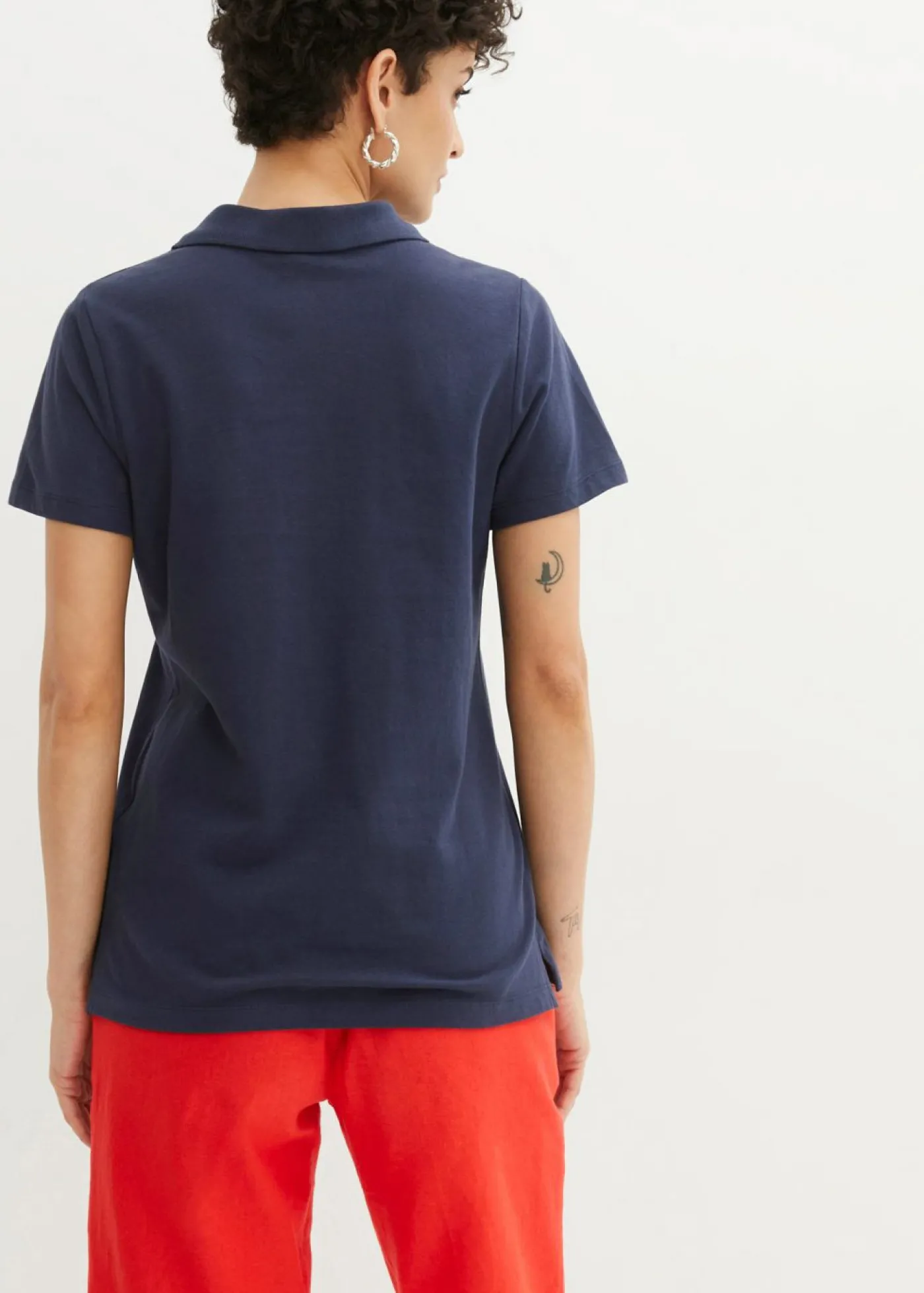 bonprix bonprix Polo Azul marino Online