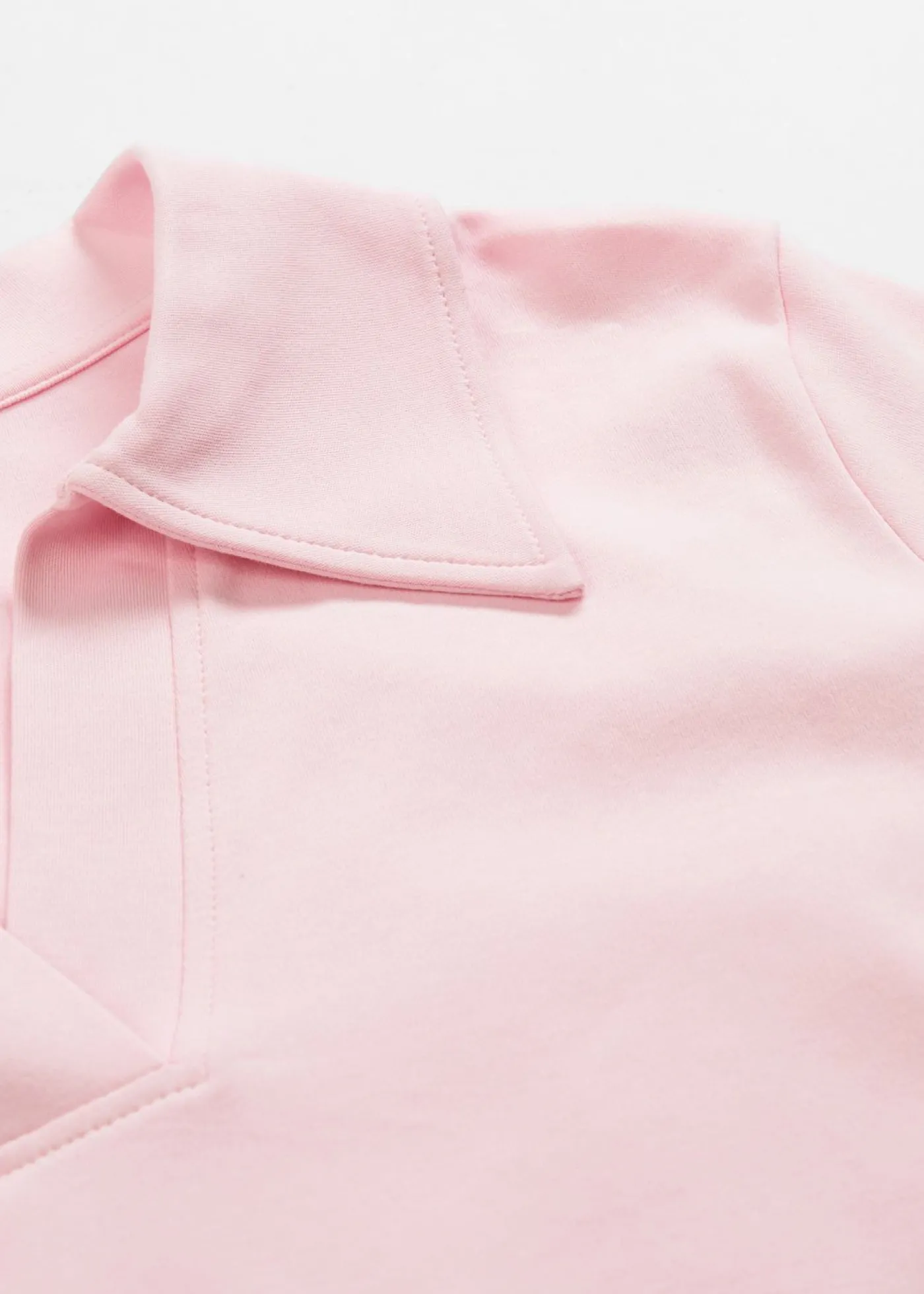 bonprix bonprix Polo de algodón orgánico puro rosa cristal Discount