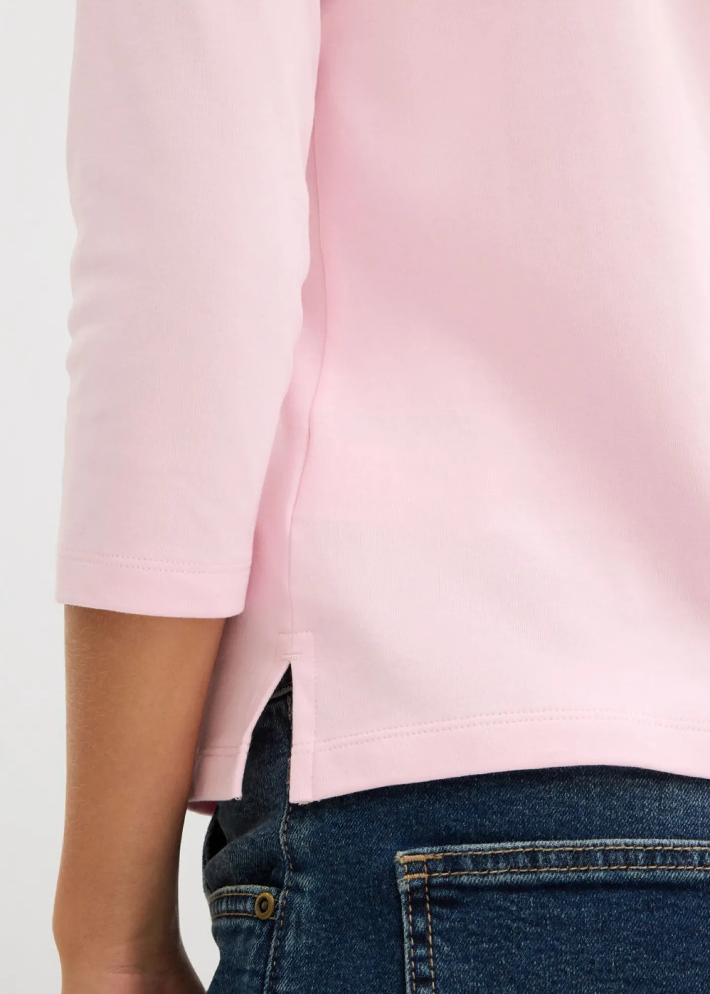 bonprix bonprix Polo de algodón orgánico puro rosa cristal Discount