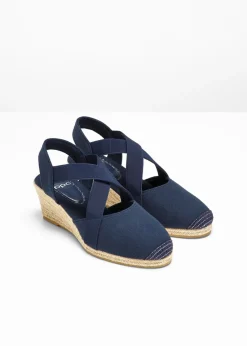 bonprix bonprix Sandalias de cuña Azul marino Best