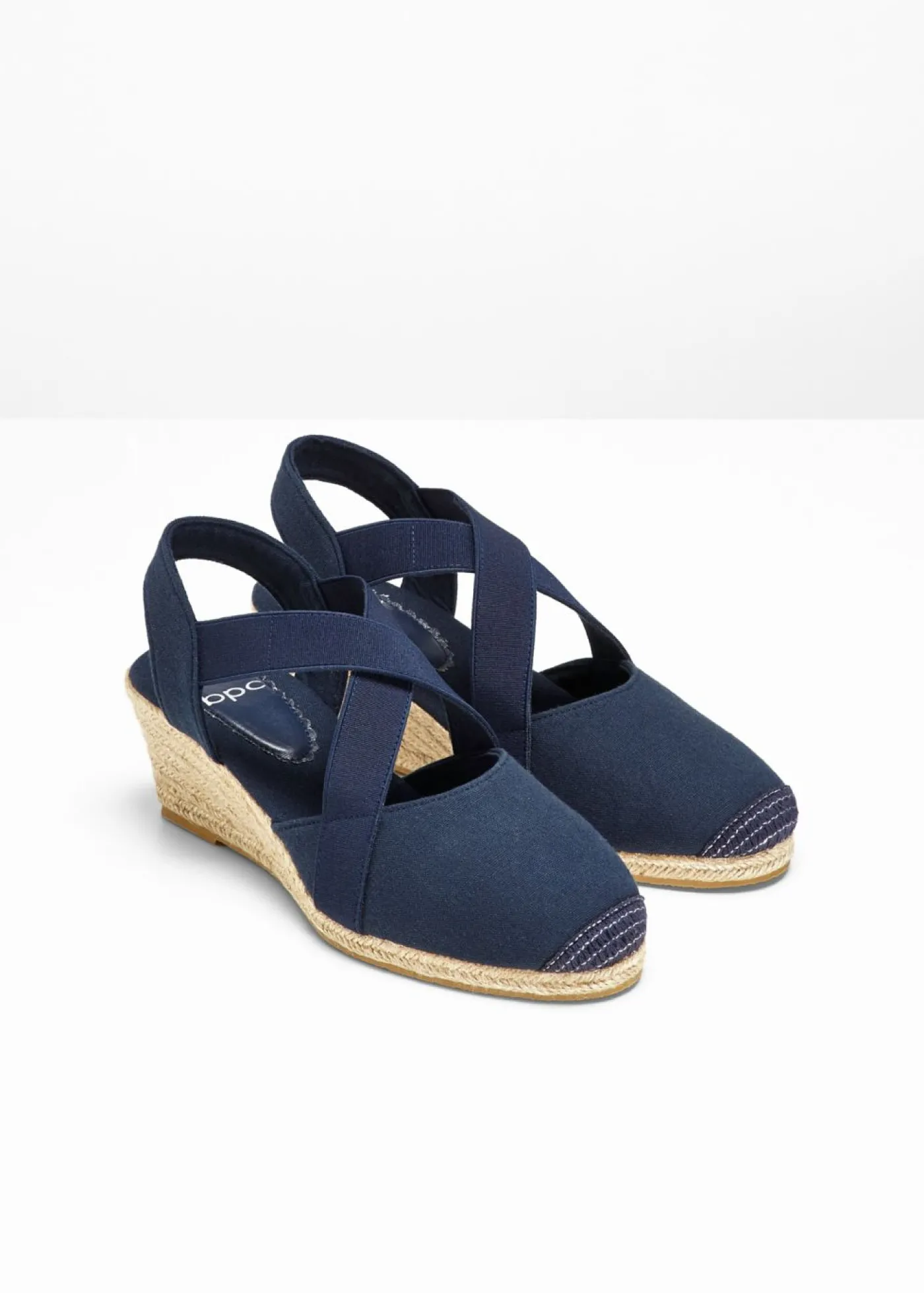 bonprix bonprix Sandalias de cuña Azul marino Best