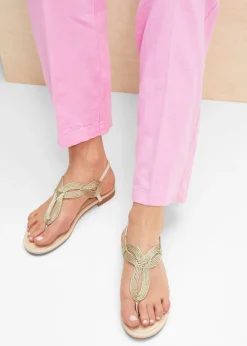 bonprix bonprix Sandalias de dedo Oro New