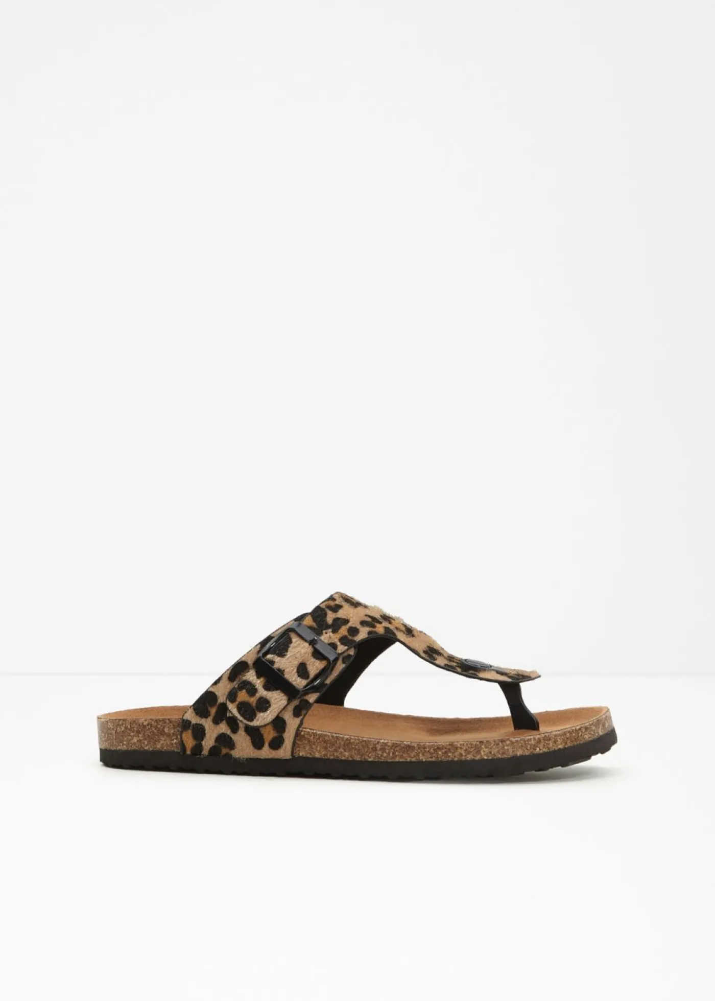bonprix bonprix Sandalias de dedo estampado leo beige Best