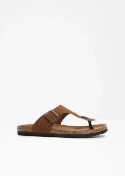 bonprix bonprix Sandalias de dedo marrón