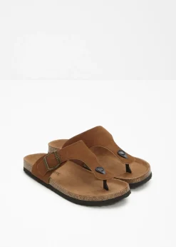 bonprix bonprix Sandalias de dedo marrón