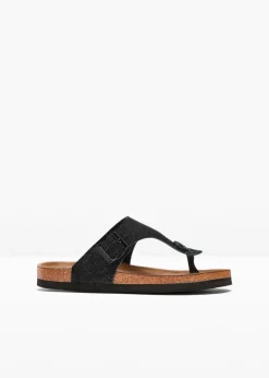 bonprix bonprix Sandalias de dedo Negro Discount