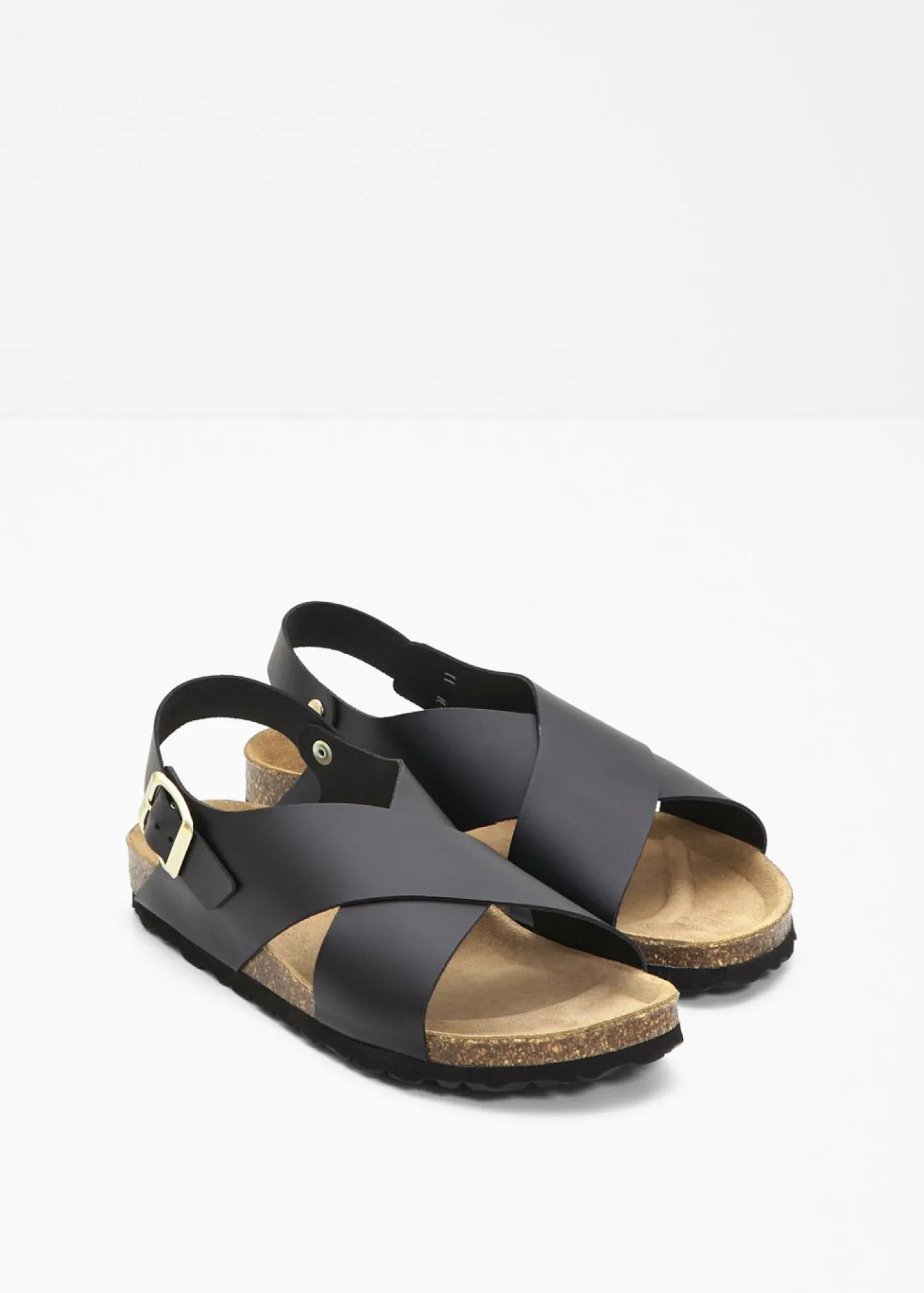 bonprix bonprix Sandalias de piel Negro Online