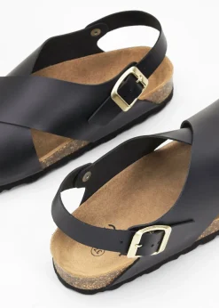 bonprix bonprix Sandalias de piel Negro Online
