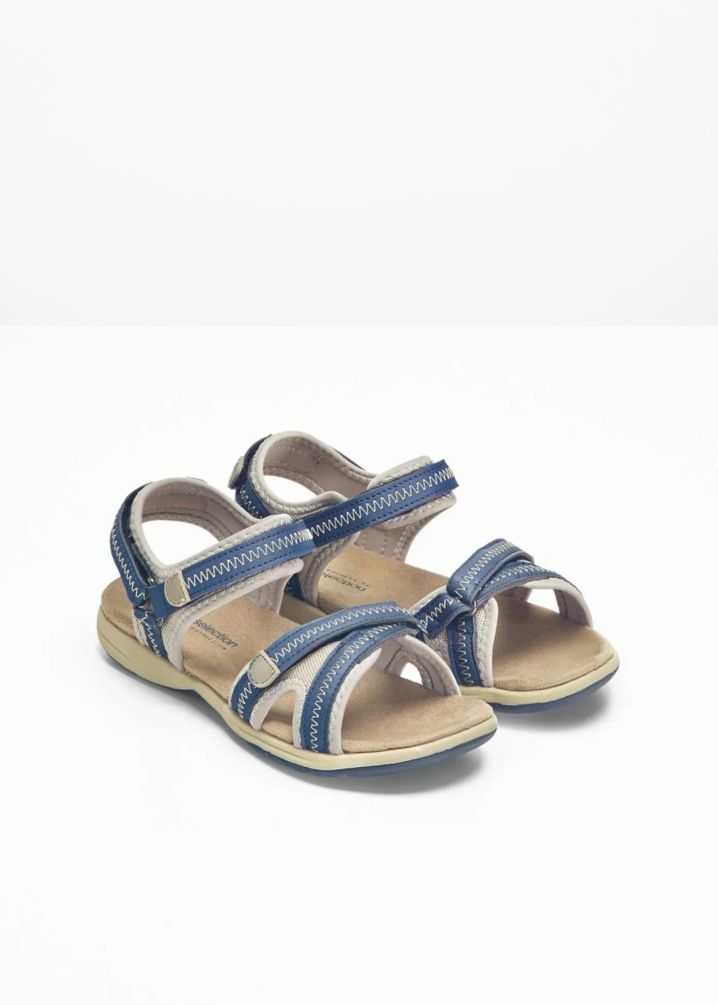 bonprix bonprix Sandalias de trekking Azul marino-beige Hot